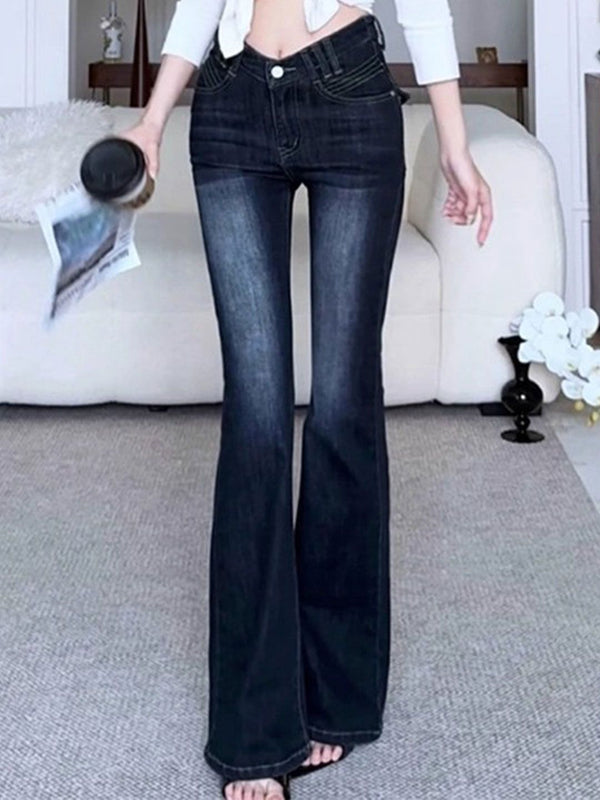 Women Slim Fit High-Rise Light Fade Jeans