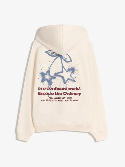 Printed hoodie