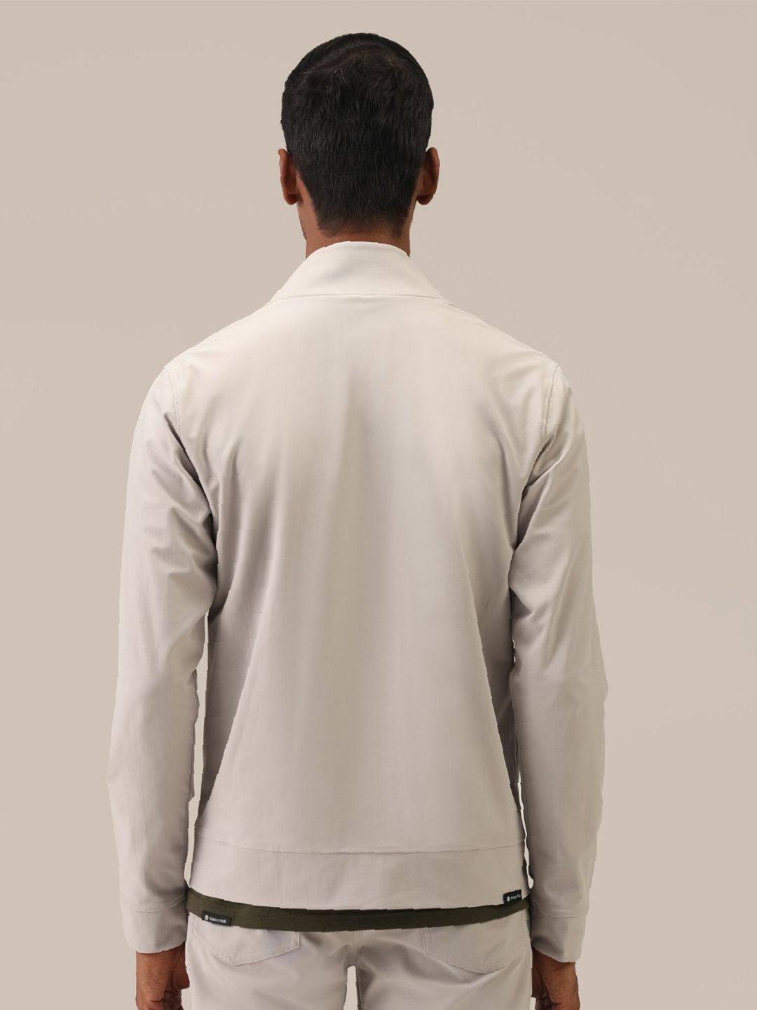 Men Lightweight Open Front Jacket