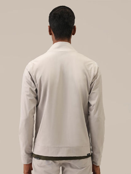 Men Lightweight Open Front Jacket