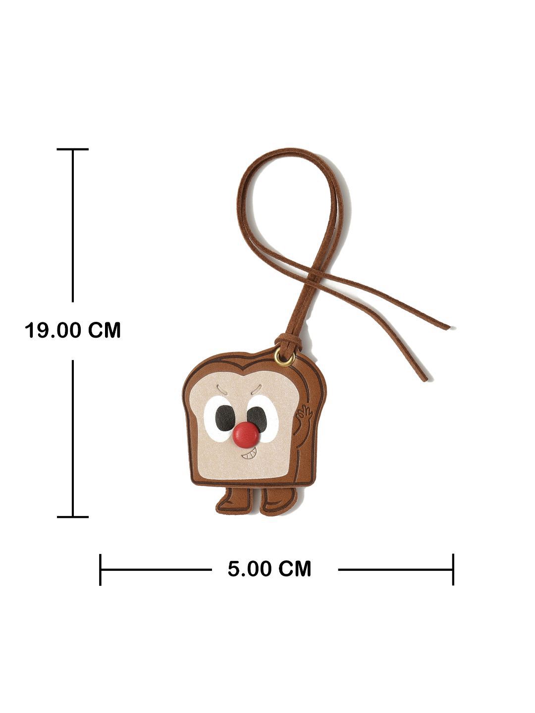 SALTY Leather Toast Bread Handbag & Purse Charm