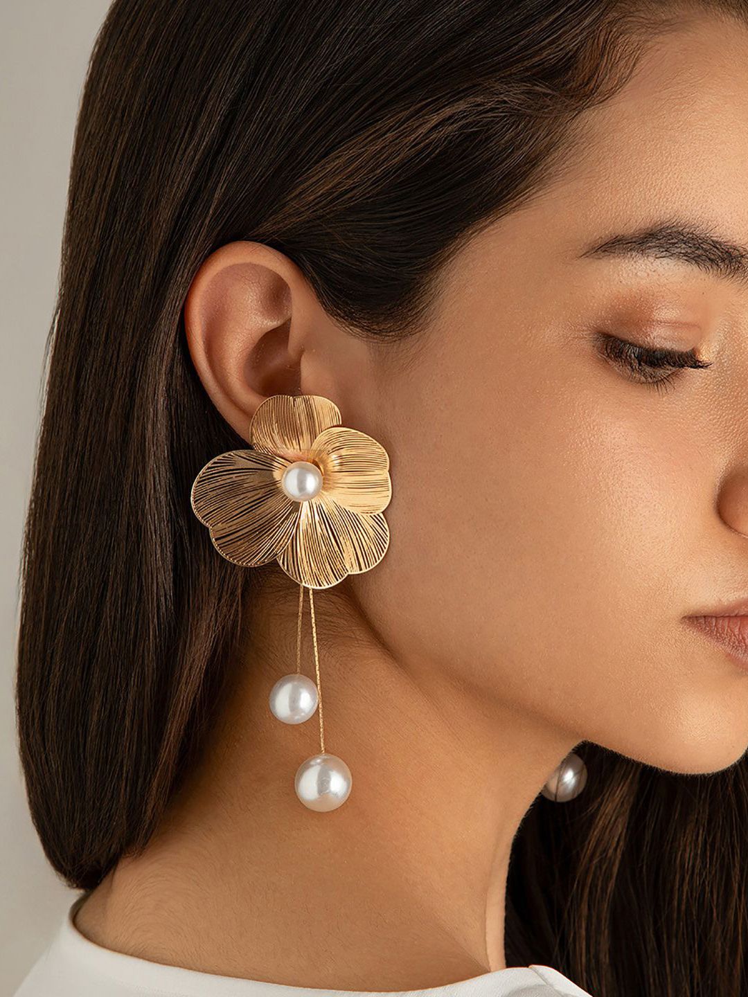 Floral Drop Earrings