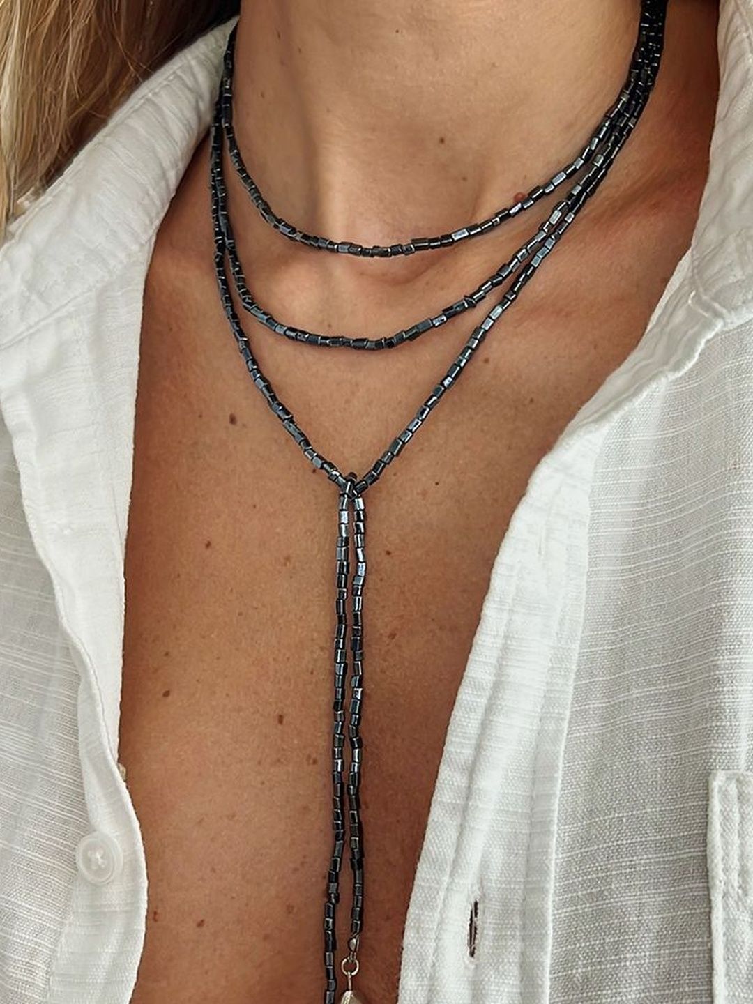 Silver-Plated Handcrafted Necklace