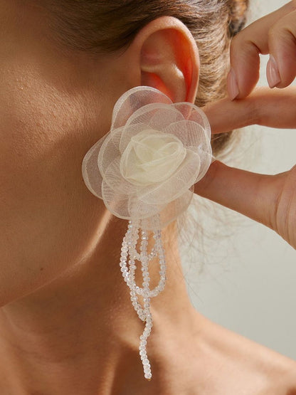 Floral Drop Earrings