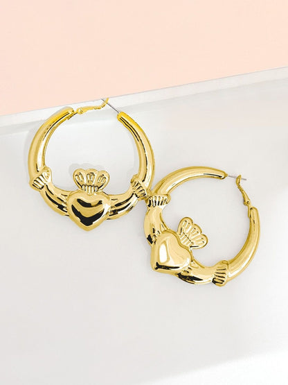 Circular Hoop Earrings