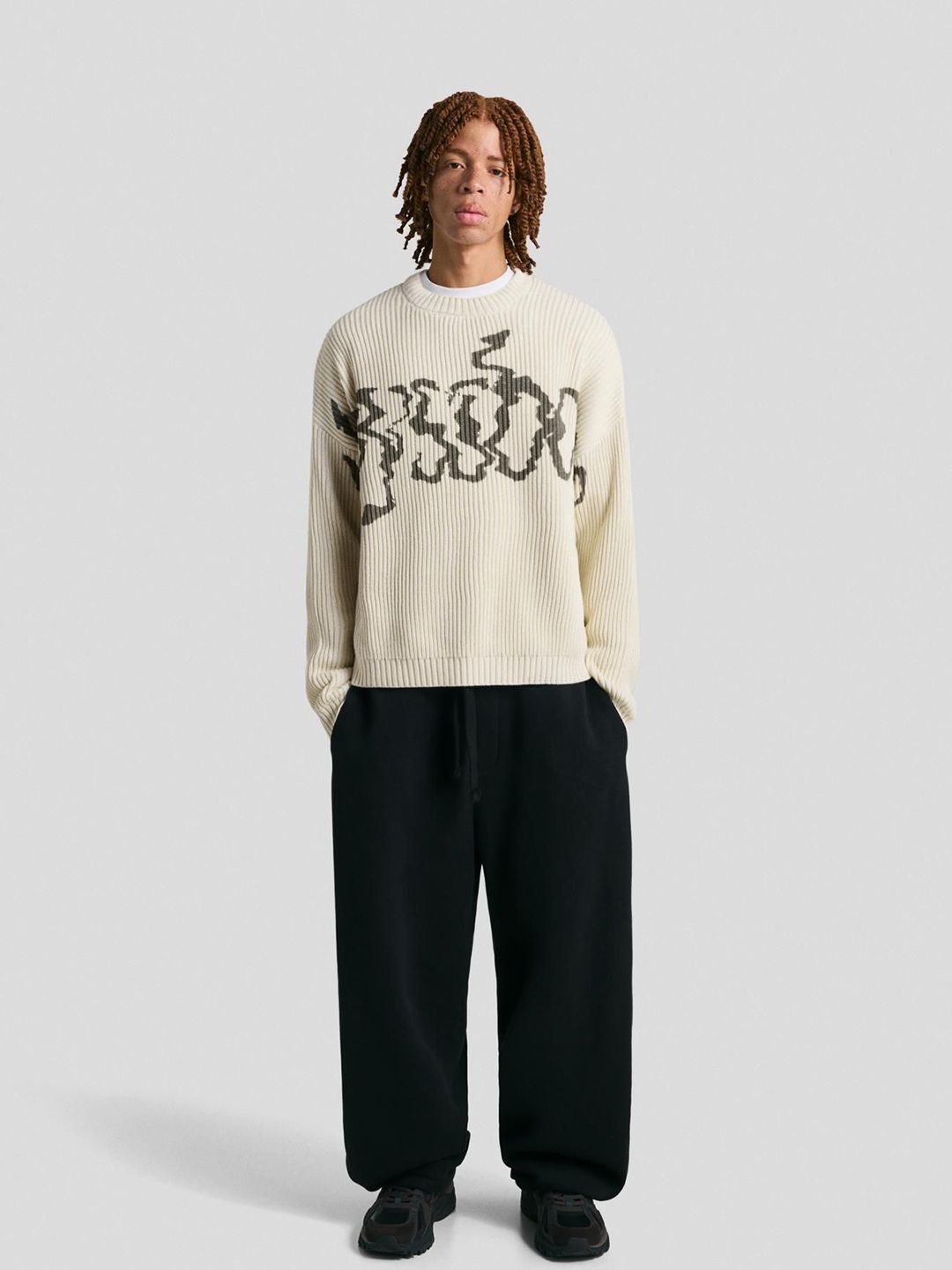 Printed sweater