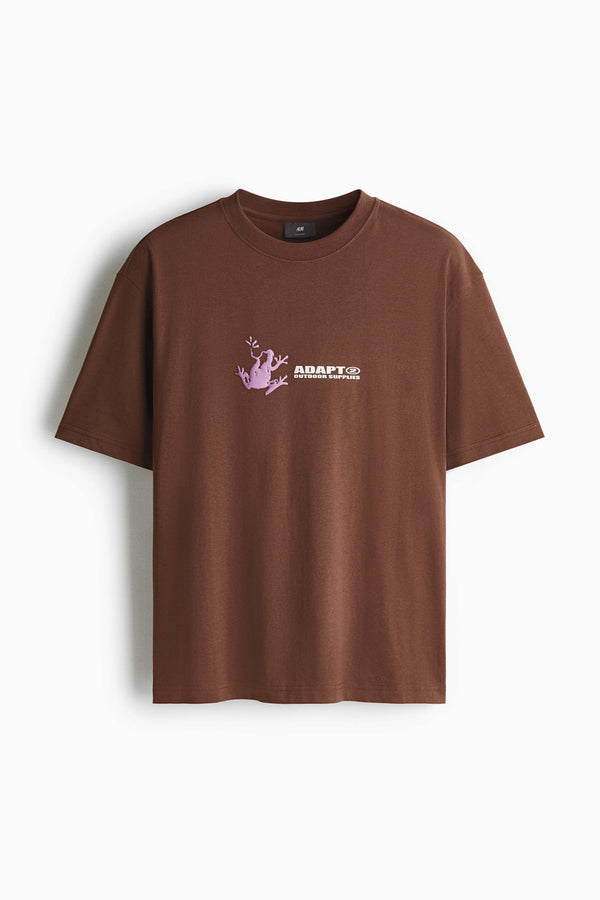 Loose Fit Printed T-Shirt