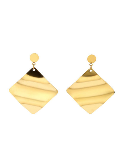 SALTY Diamond Shaped Drop Earrings