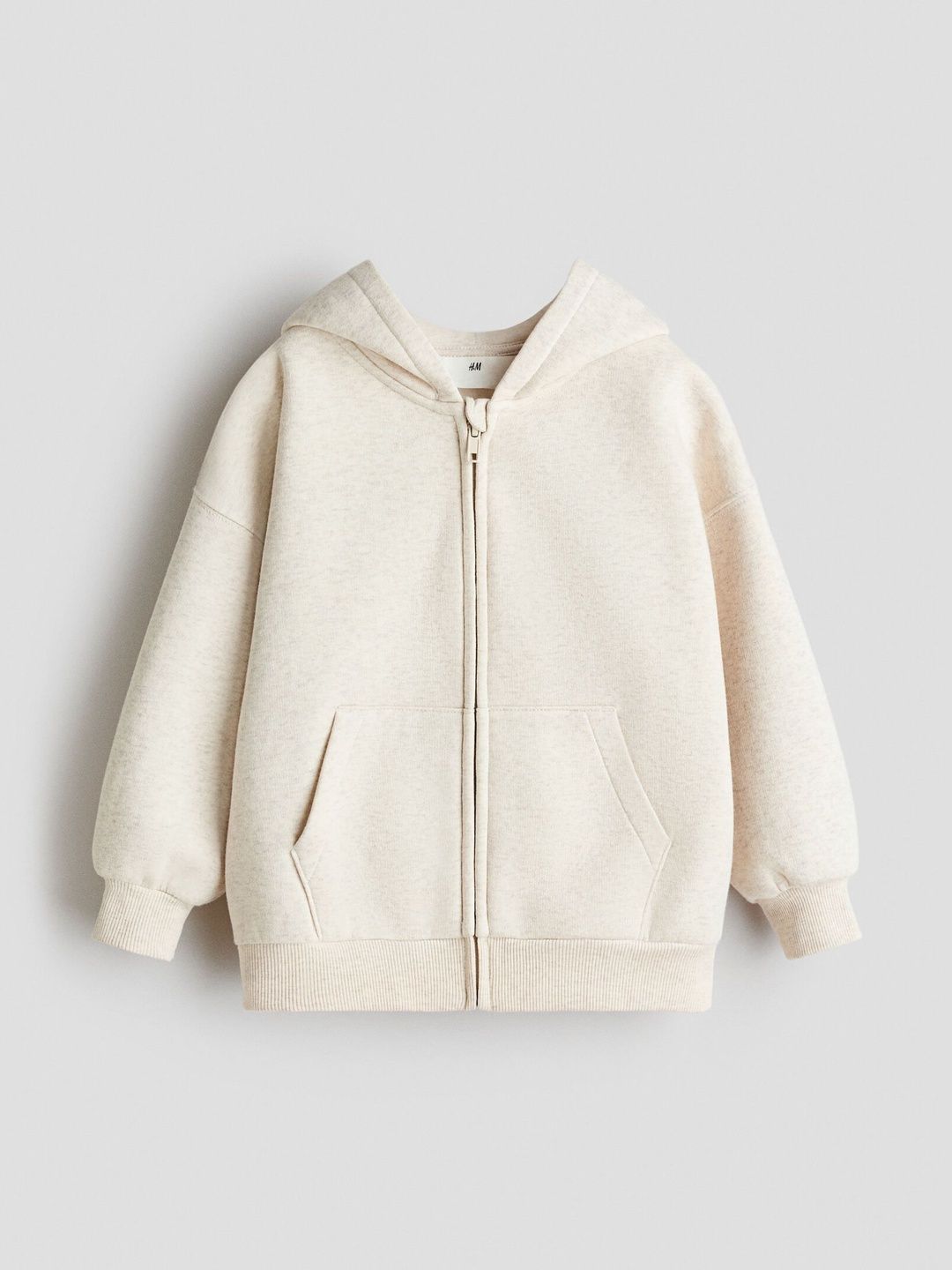 Oversized Zip-Through Hoodie
