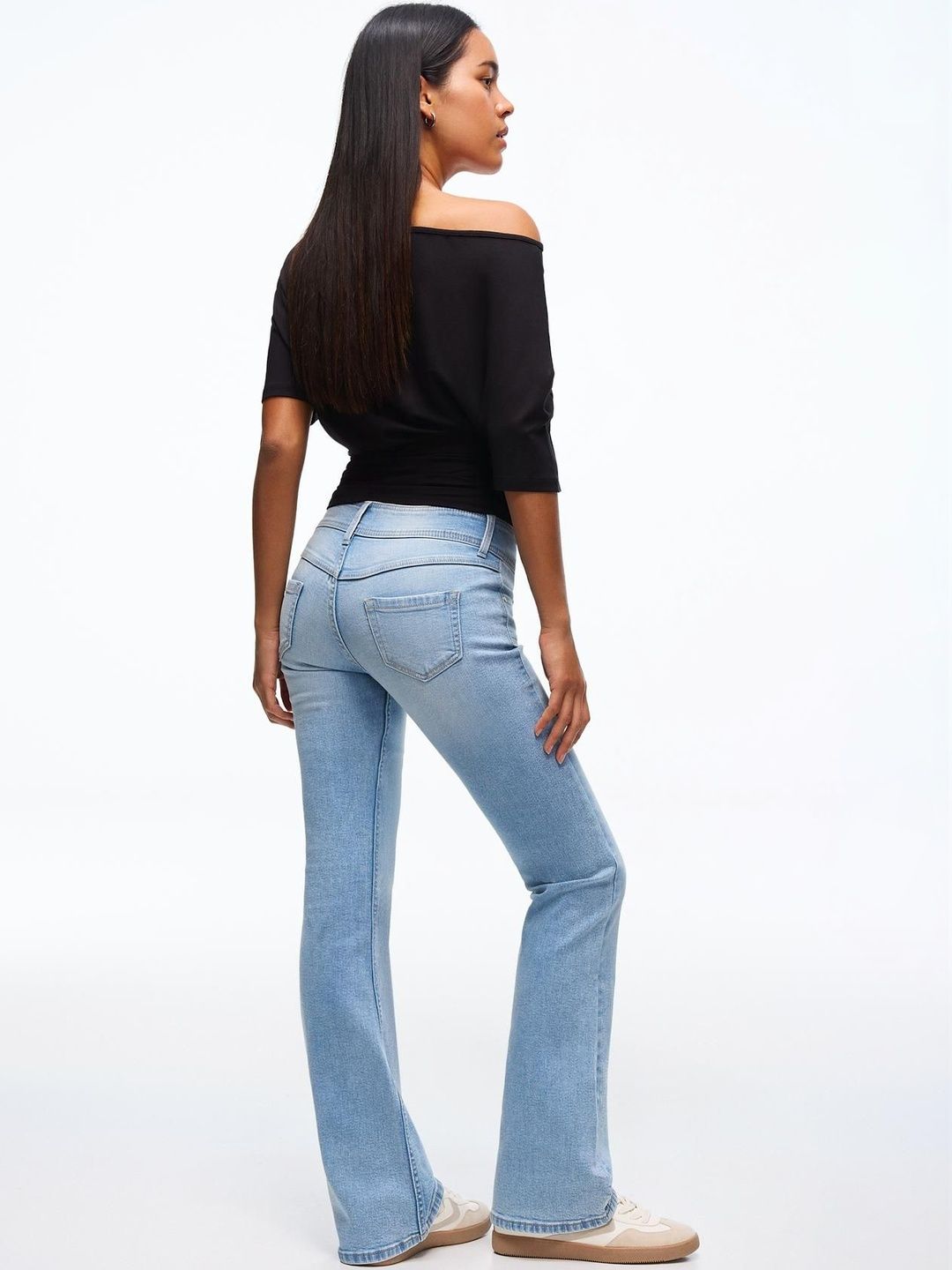 Women Low rise bootcut jeans