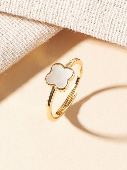 SALTY Gold-Plated Finger Ring