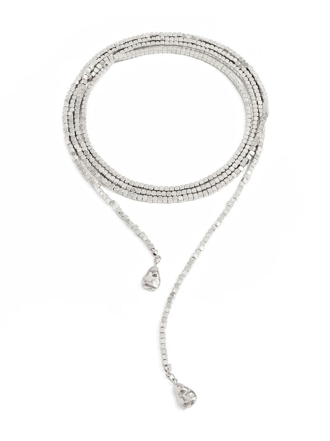 Silver-Plated Handcrafted Necklace