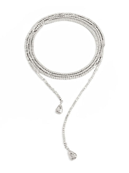 Silver-Plated Handcrafted Necklace