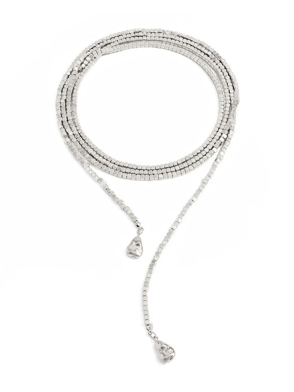 Silver-Plated Handcrafted Necklace