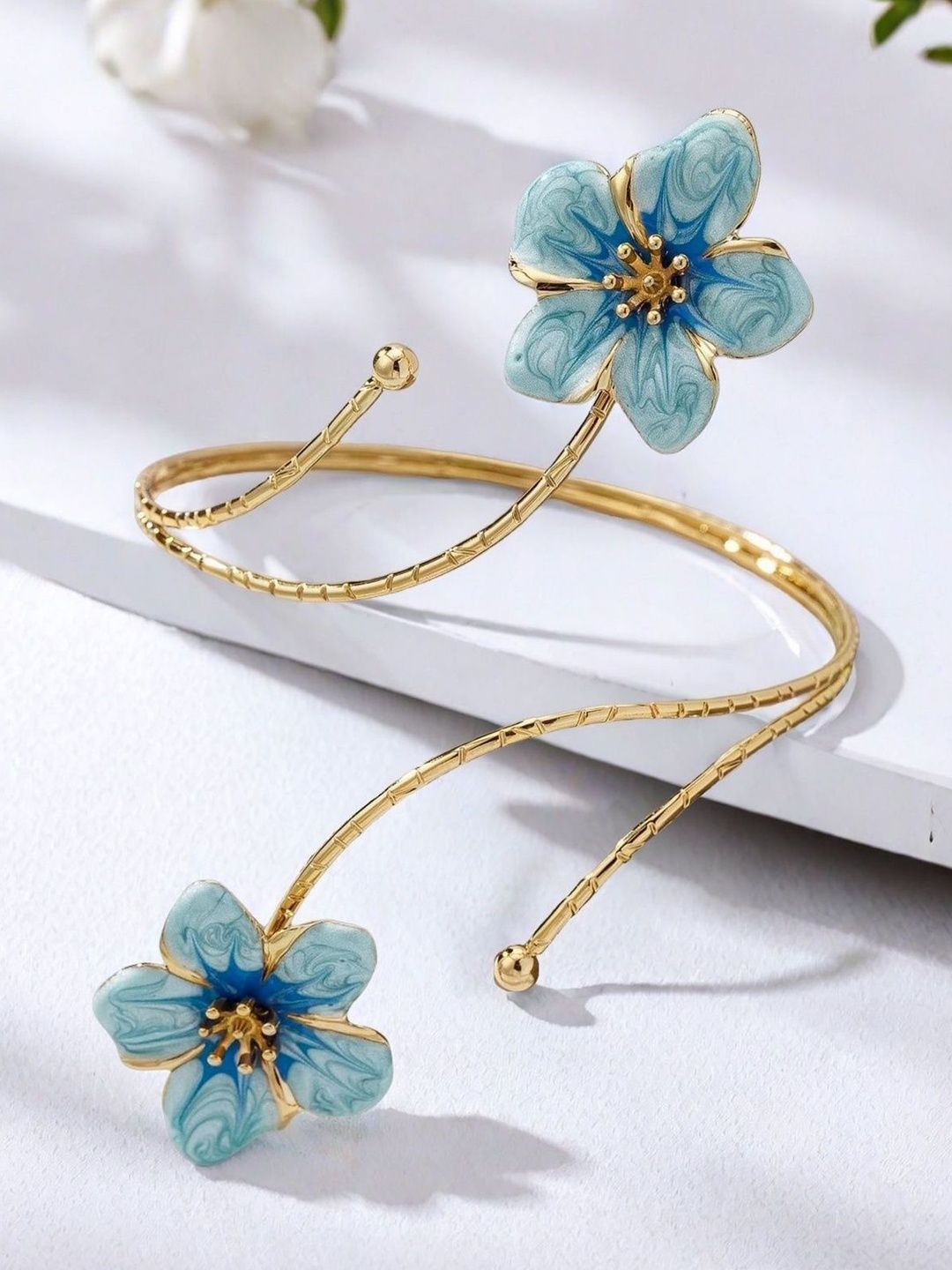 Women Gold-Plated Armlet Bracelet