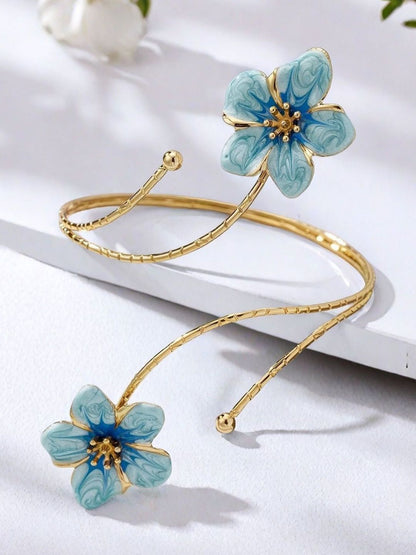 Women Gold-Plated Armlet Bracelet