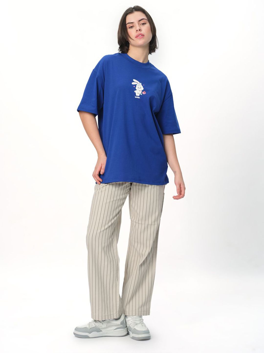Women Aries Adventure Oversized T-Shirt