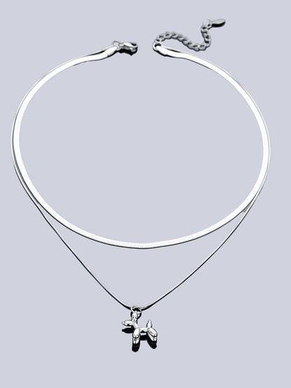 Stainless Steel Silver-Plated Chain