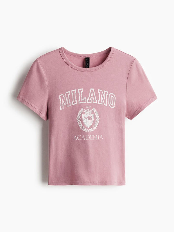Woman Fitted cotton T-shirt