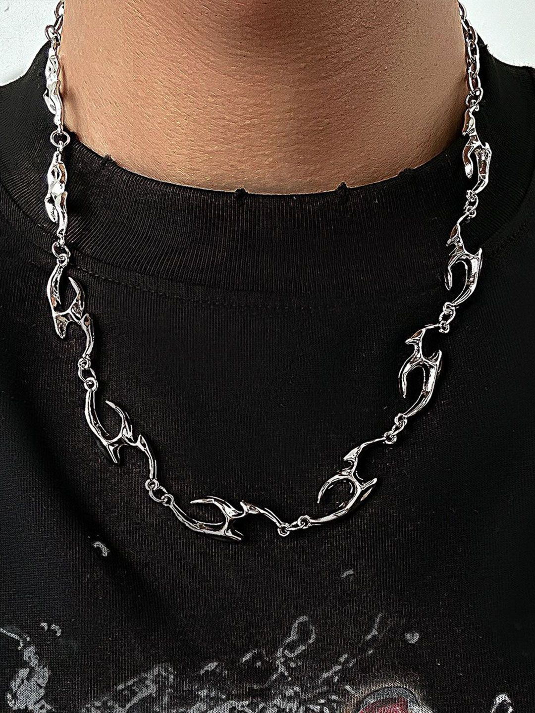 Silver-Plated Minimal Necklace