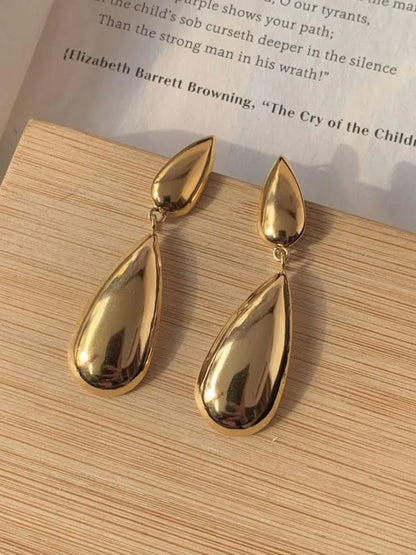 SALTY Stainless Steel Drop Earrings