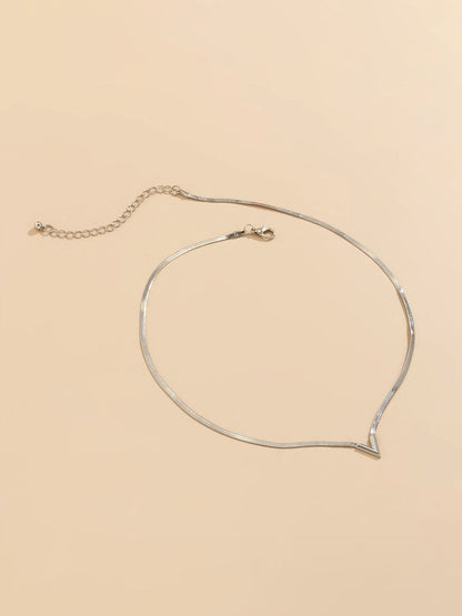 Silver-Plated Minimal Chain