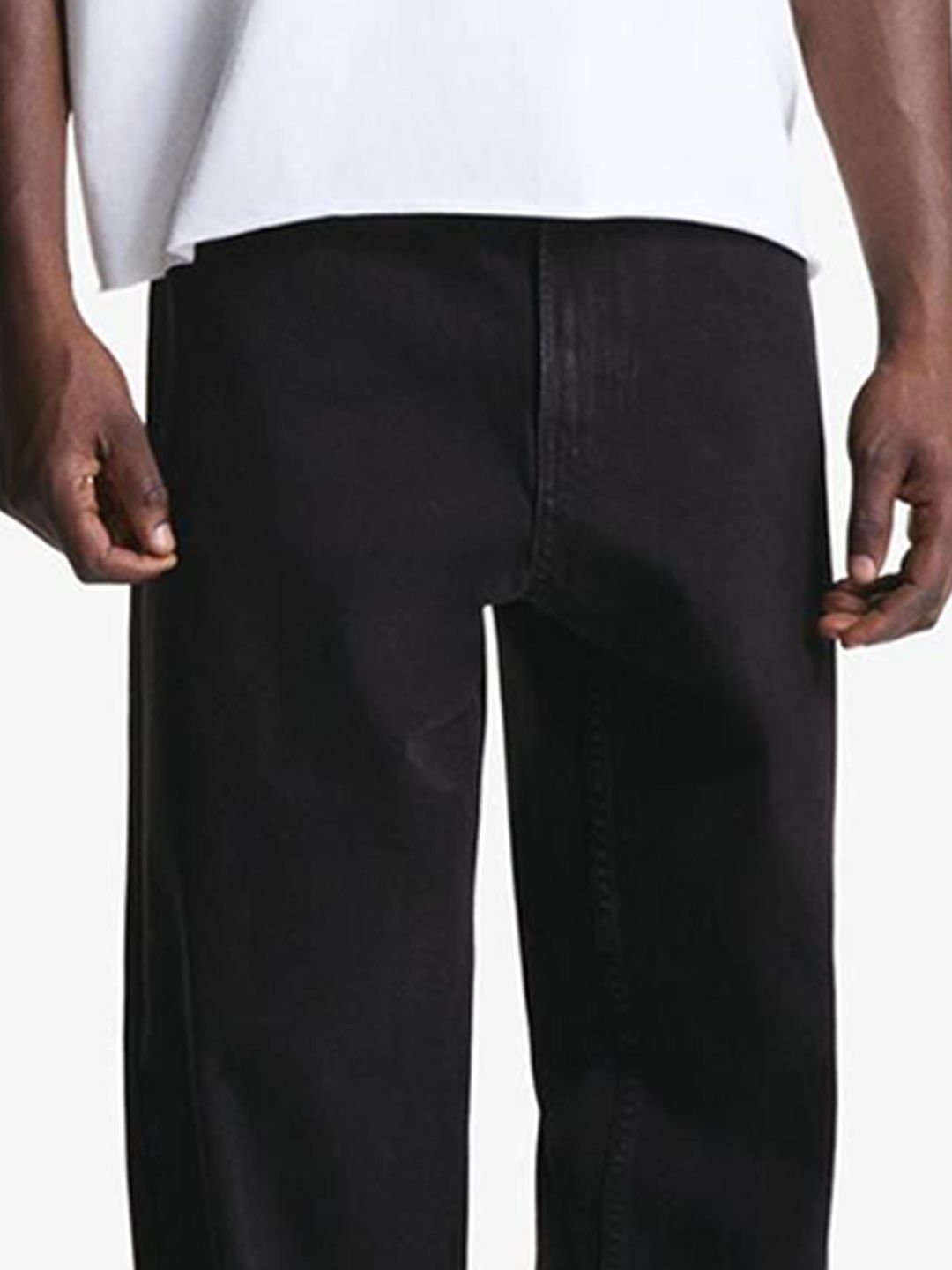 Pure Cotton Baggy Jeans