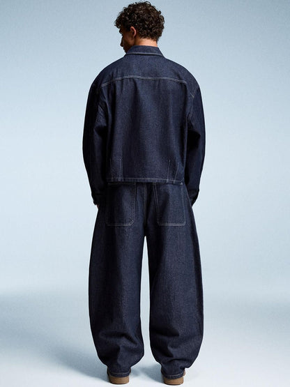 Men Barrel Jeans