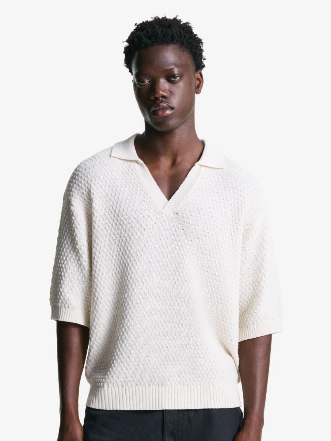 Rustic polo shirt
