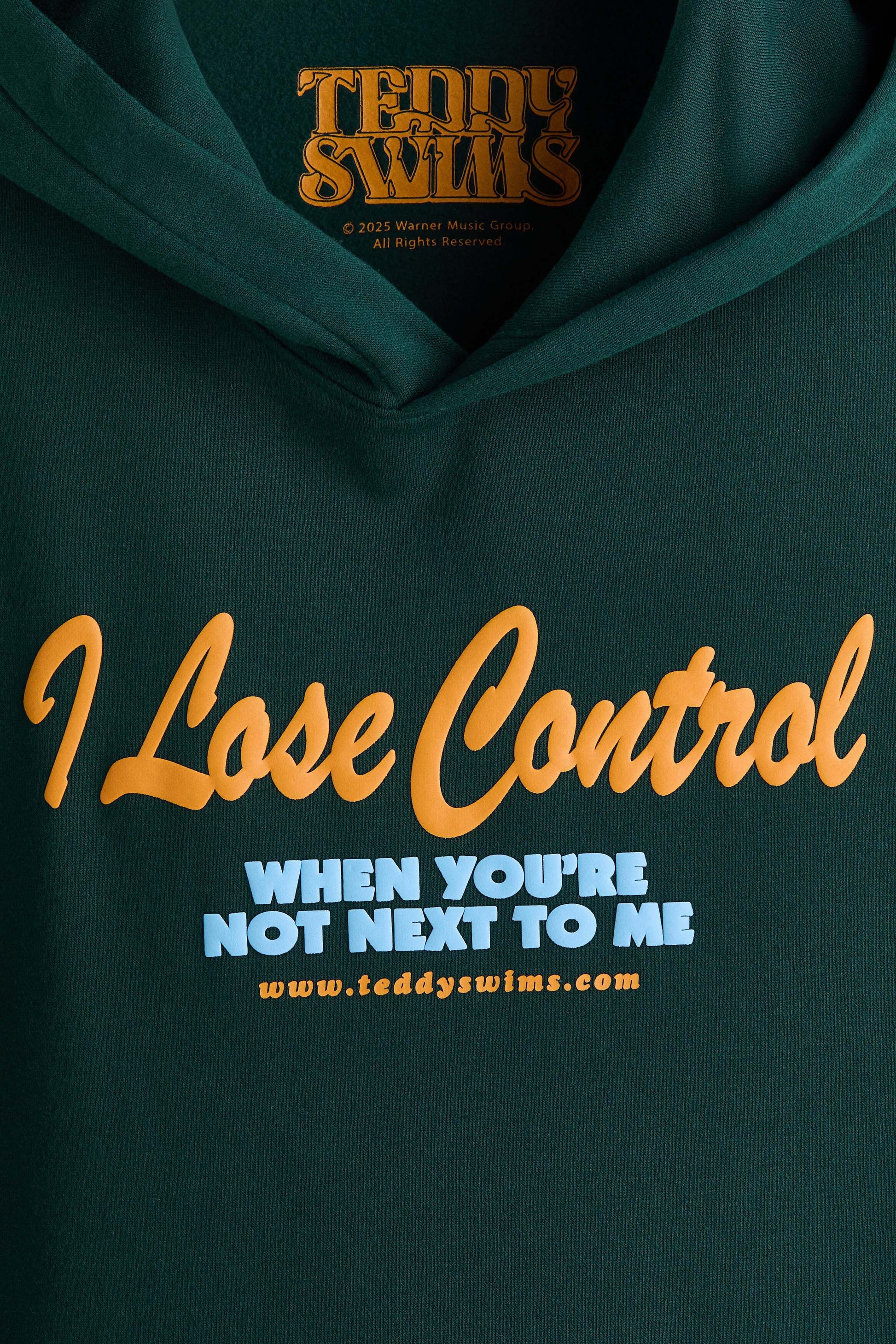 Loose Fit Printed Hoodie