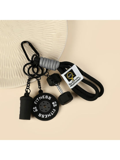 SALTY Black Mini Gym Buddy Bag Charm