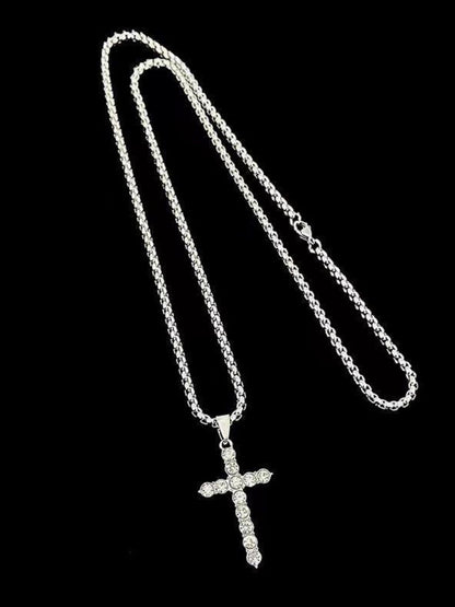 SALTY Pack of 2 Men Cross Of Calvary Pendant