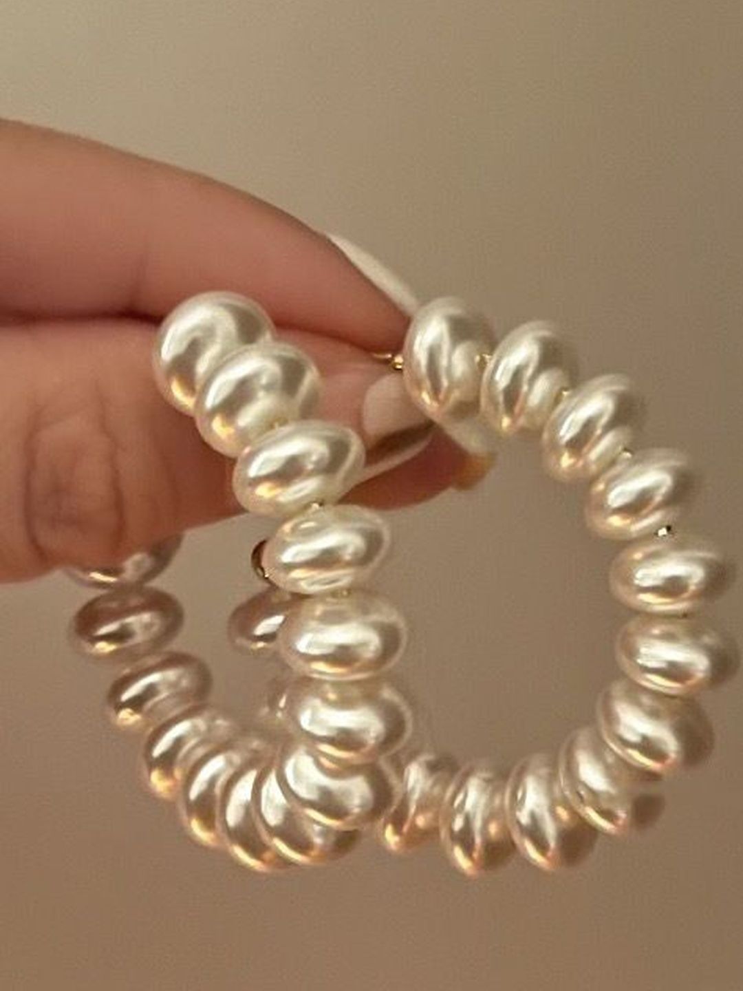 Geometric Half Hoop Earrings