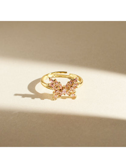 SALTY Butterfly Magic Stylish Adjustable Finger Ring