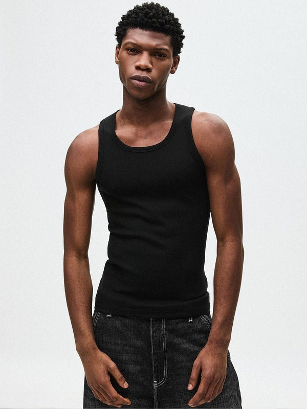 Ribbed vest top