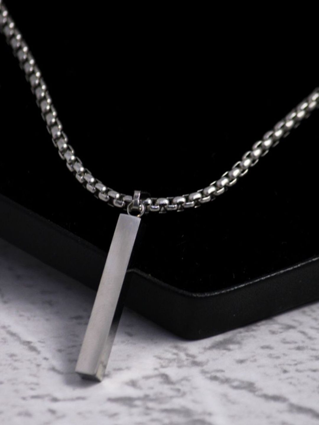 SALTY Pack of 2 Men Branche Silver Chain