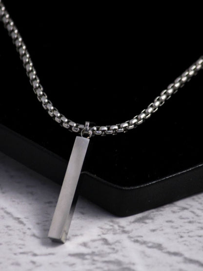 SALTY Pack of 2 Men Branche Silver Chain