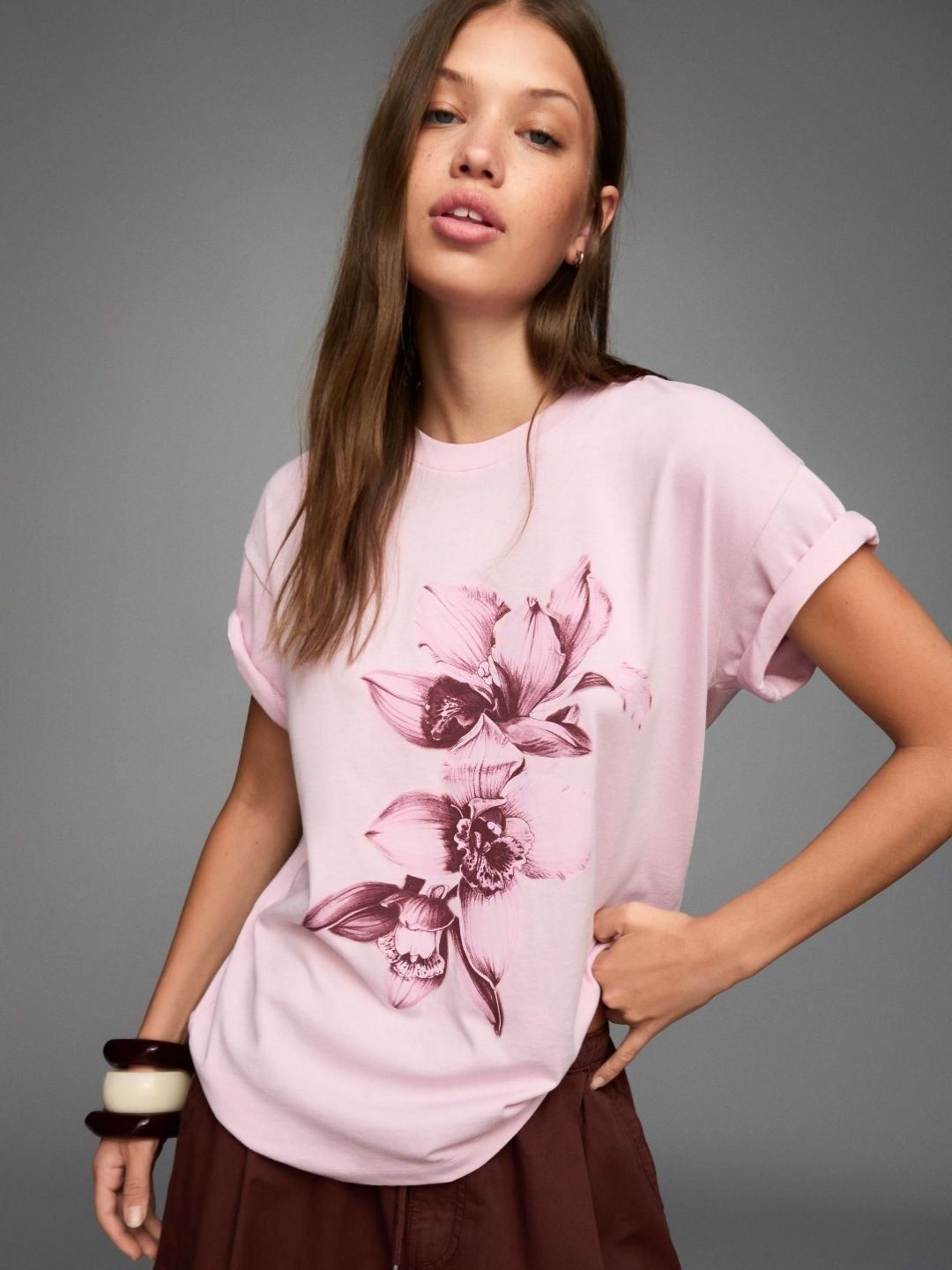 Printed short sleeve Oversized Fit T-shirt