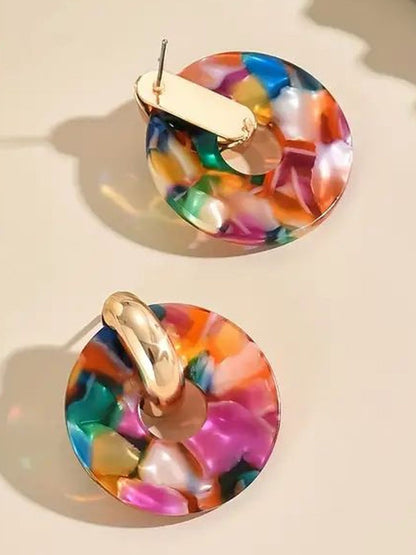 Circular Studs Earrings