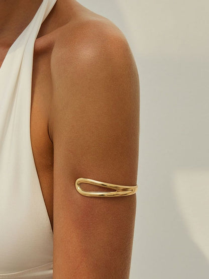 Women Gold-Plated Cuff Bracelet