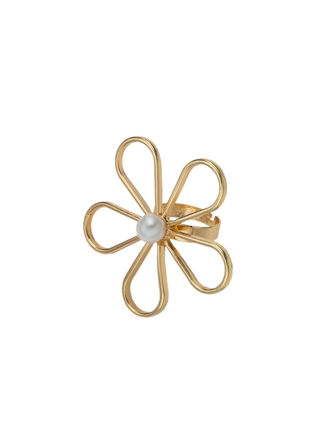 SALTY Floral Finger Ring
