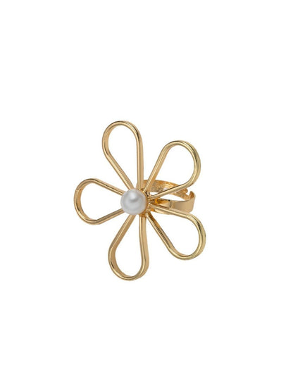 SALTY Floral Finger Ring