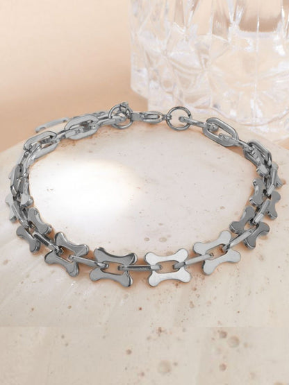 SALTY Stainless Steel Dainty Wraparound Bracelet