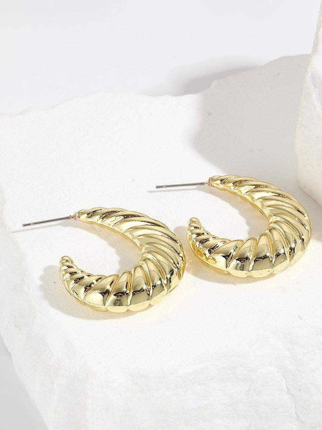 Classic Half Hoop Earrings
