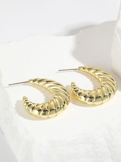 Classic Half Hoop Earrings