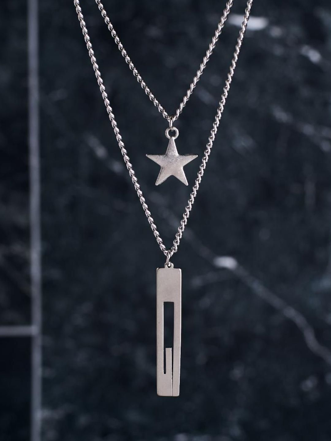 SALTY Star Shaped Pendants with Chains