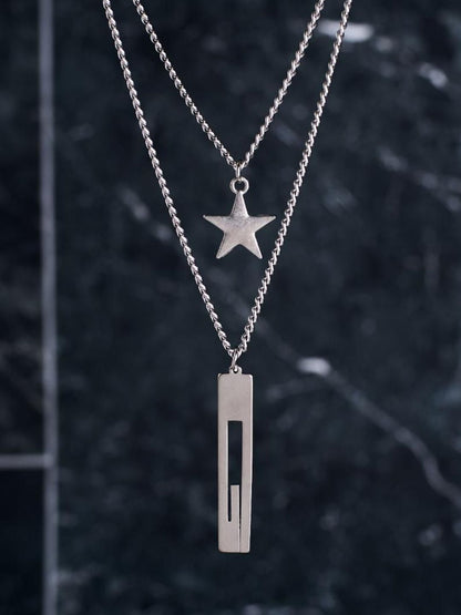 SALTY Star Shaped Pendants with Chains