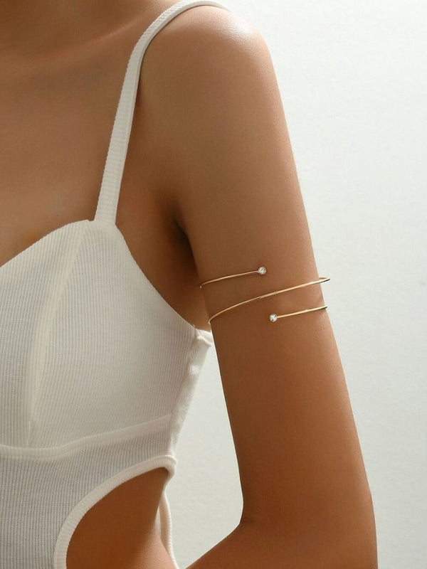 Women Gold-Plated Armlet Bracelet