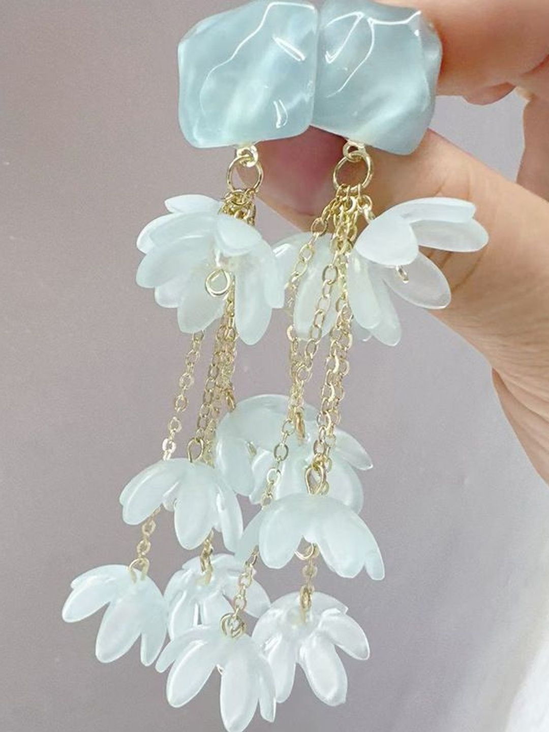Floral Drop Earrings