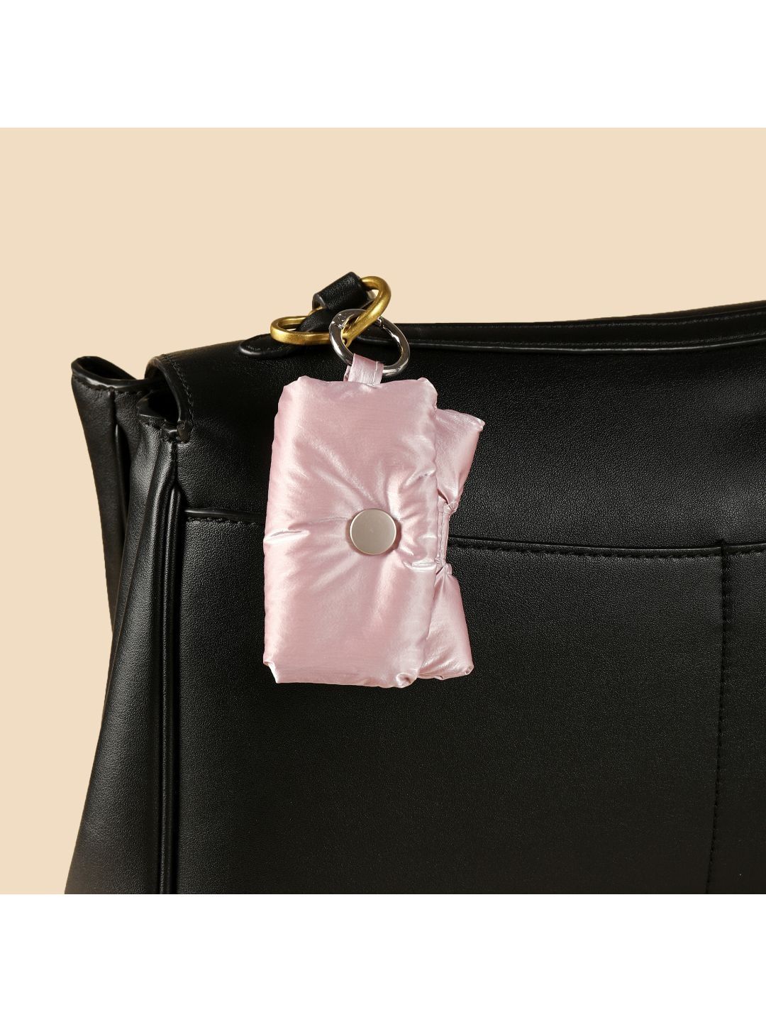 SALTY Pink Sleek Storage Bag Charm